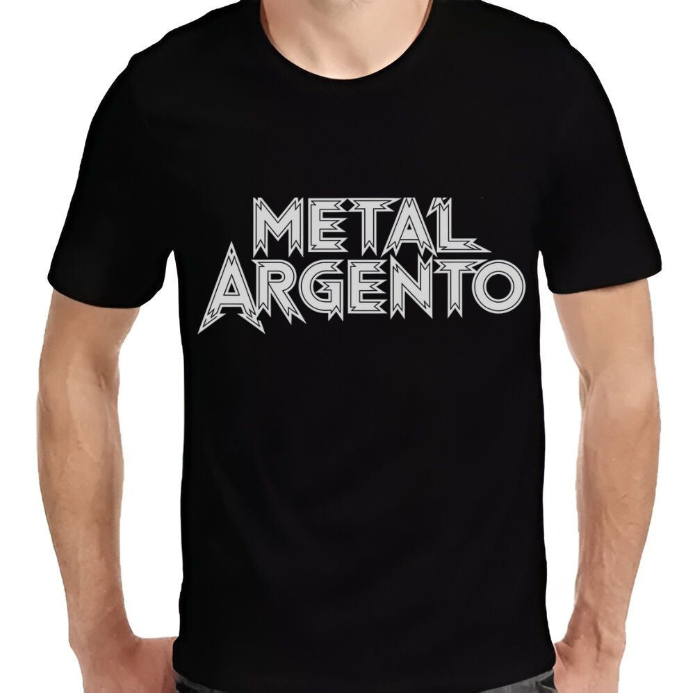 Remera - Logo "Metal Argento"